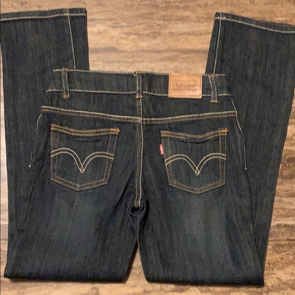 LEVIS STRETCH 517 Flair SZ 8 & SZ 10 regular 2 pc - Picture 10 of 10